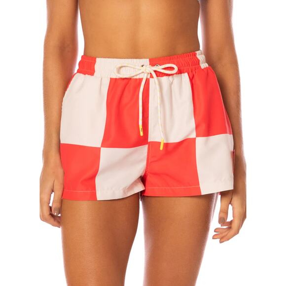 Maaji Check It Out Sand Unisex Shorts NWT VARIOUS SIZES - Picture 4 of 6